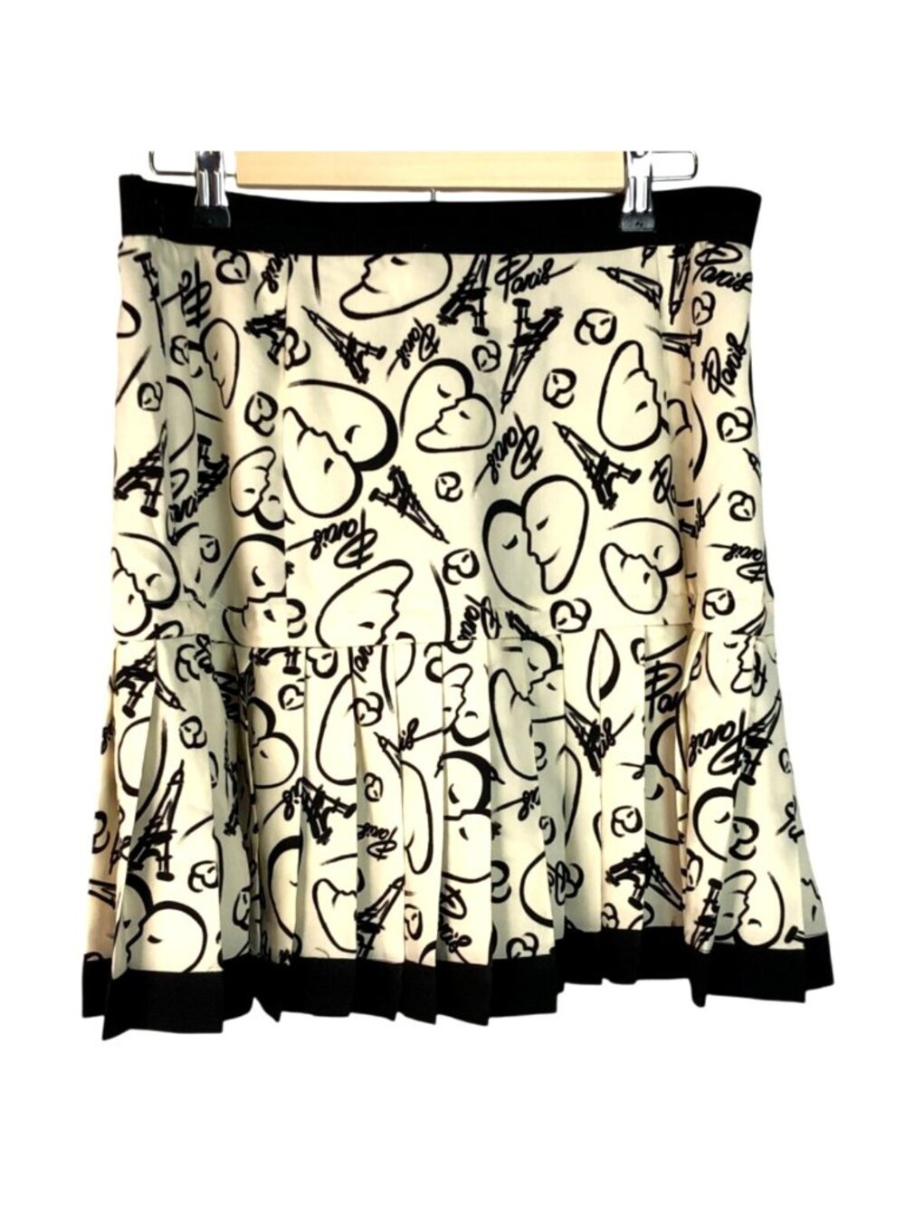 Catherine Malandrino Design Nation Paris France Eiffel Tower Abstract Skirt 10